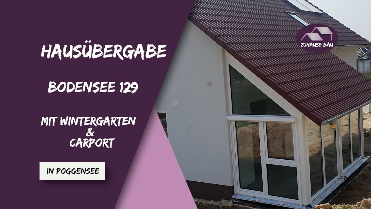 Hausübergabe in Poggensee