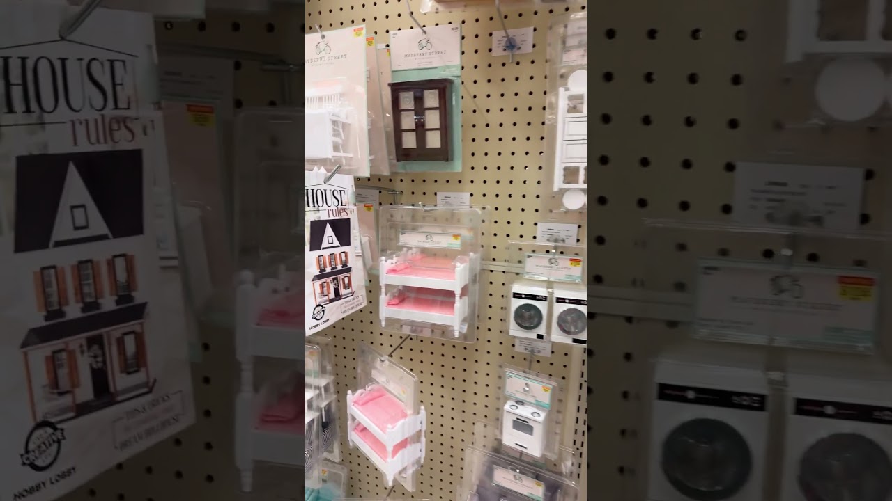 Hobby Lobby Miniatures #miniatures