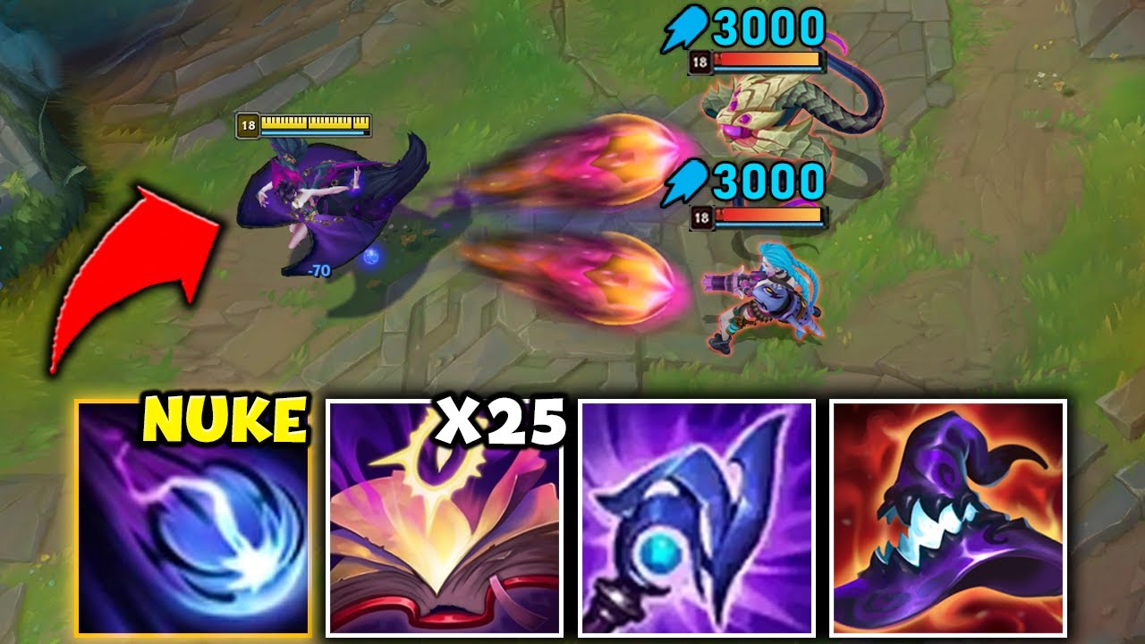 Morgana but I have 1000 AP and my Bind one shots ANYONE it hits (DODGE Q OR DIE)