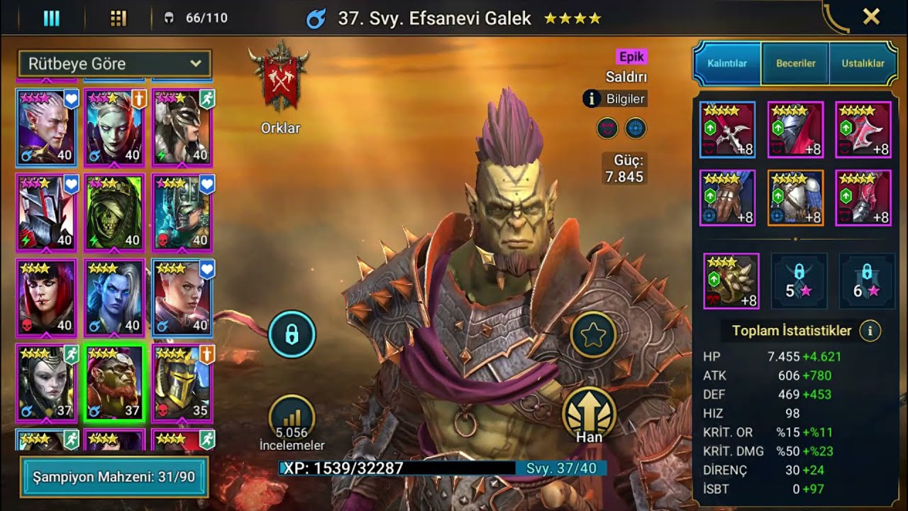 Ultimate Galek | Raid Shadow Legends EFSANEVİ GALEK