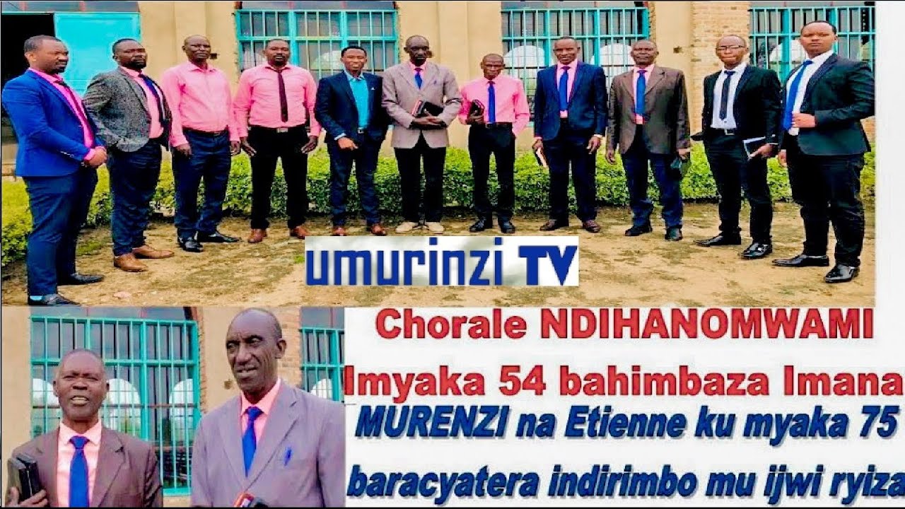 Chorale NDIHANOMWAMI mu mateka mutamenye. Abasaza bamaze imyaka 50 batera indirimbo mu ijwi ridasaza