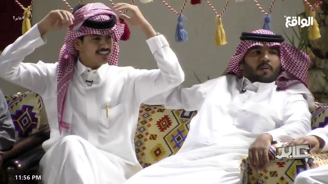 لقاء علي الكلثمي ومسلط الجبلي #عابر1