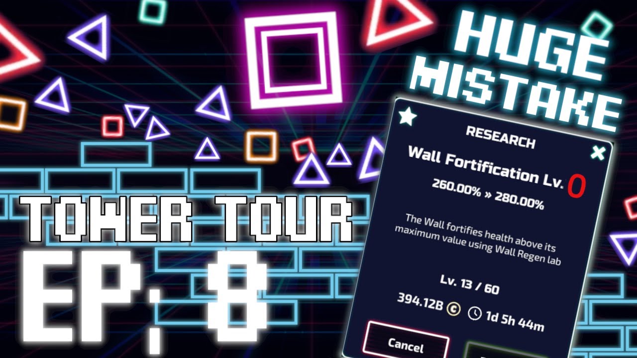 Tower Tour EP 8 | I messed up THE WALL ... 17.4T LTC
