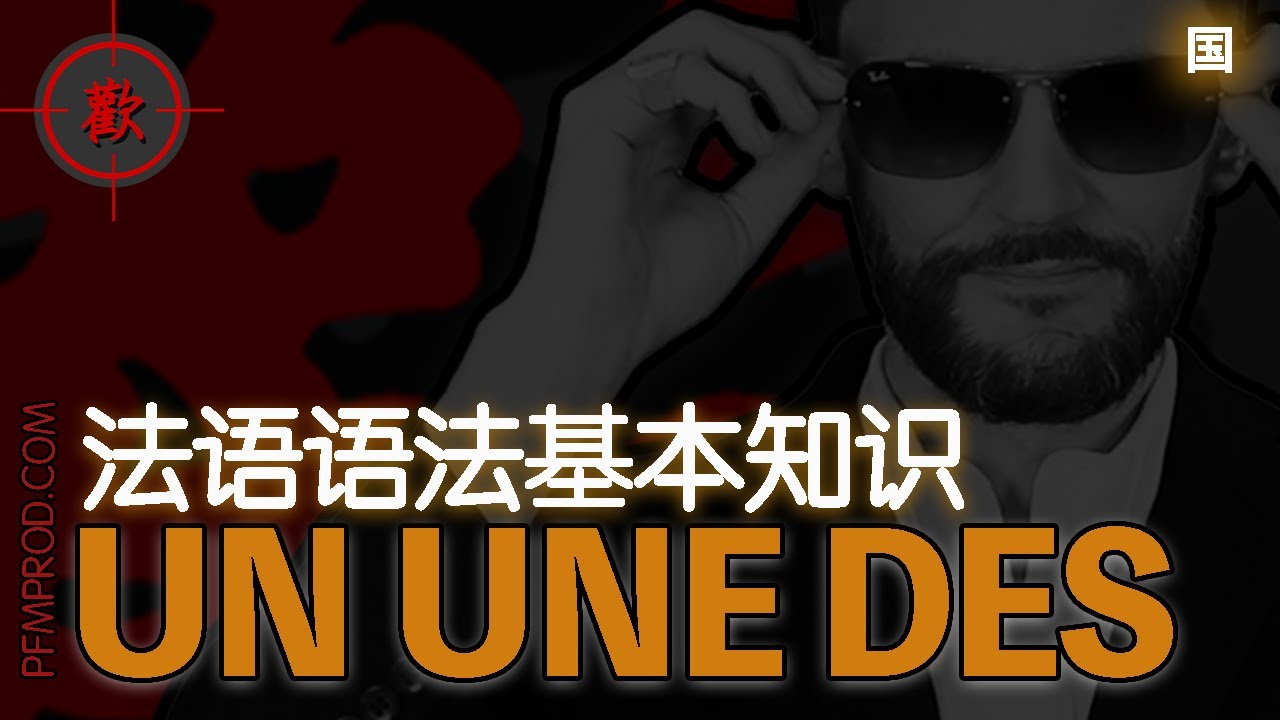 UN / UNE / DES - 法語語法基本知識複習 - PFMPROD.COM