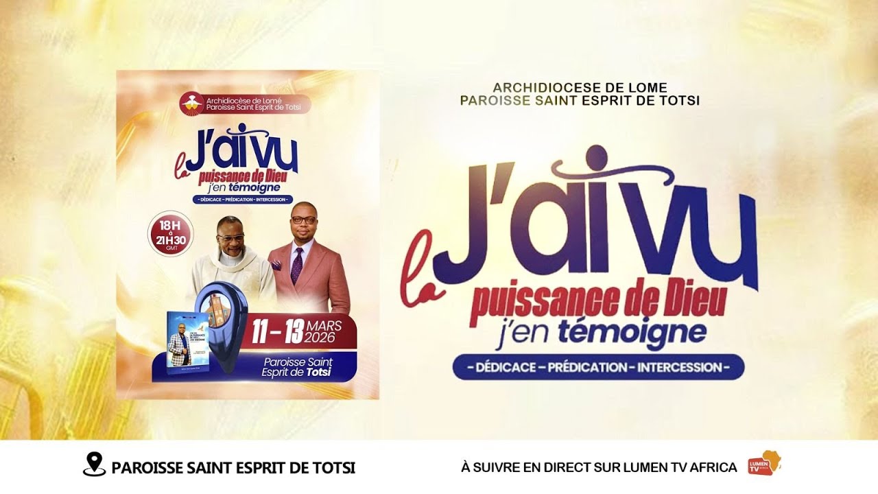 Dédicace- : J'ai vu la puissance de Dieu, j'en témoigne de M.Frédéric SABA