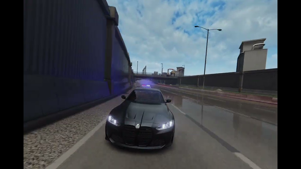 Assetto Corsa Biggest Freeroam Map | No Hesi Cutting Up In Traffic | Police Chase | NFS Undercover 