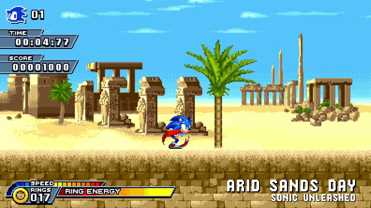 Arid Sands Day - Sonic Unleashed (Sonic 1-3 Version)