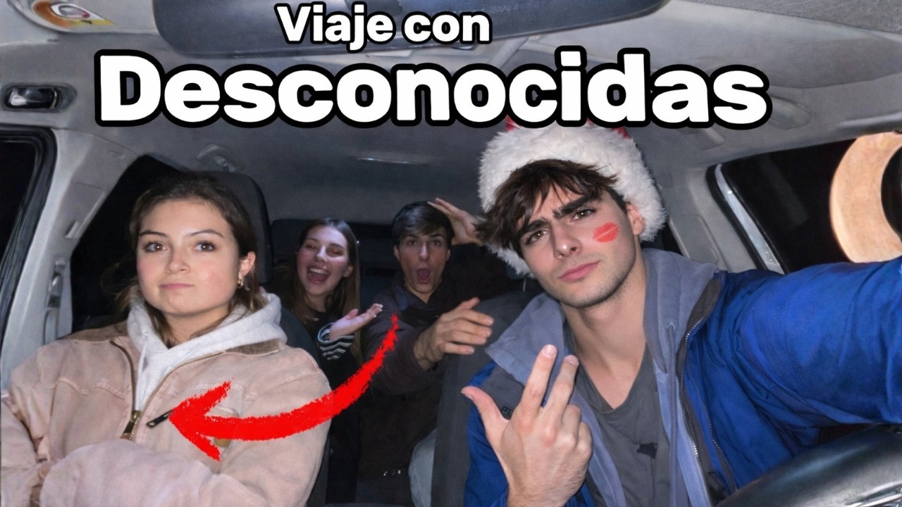 Viaje en coche con Desconocidas! // Retos por Universidades 1