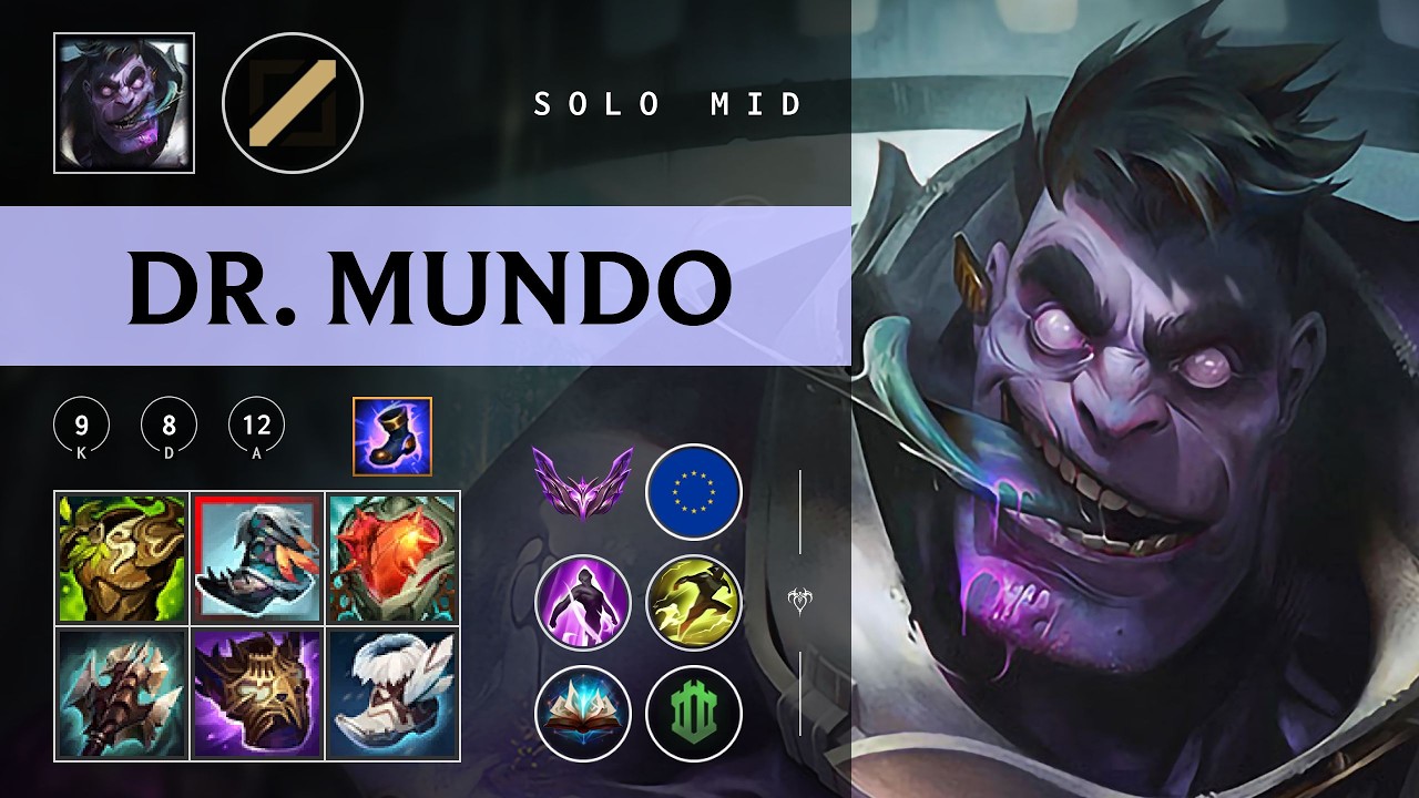 Dr. Mundo Mid vs Sylas - EUW Master Patch 26.04