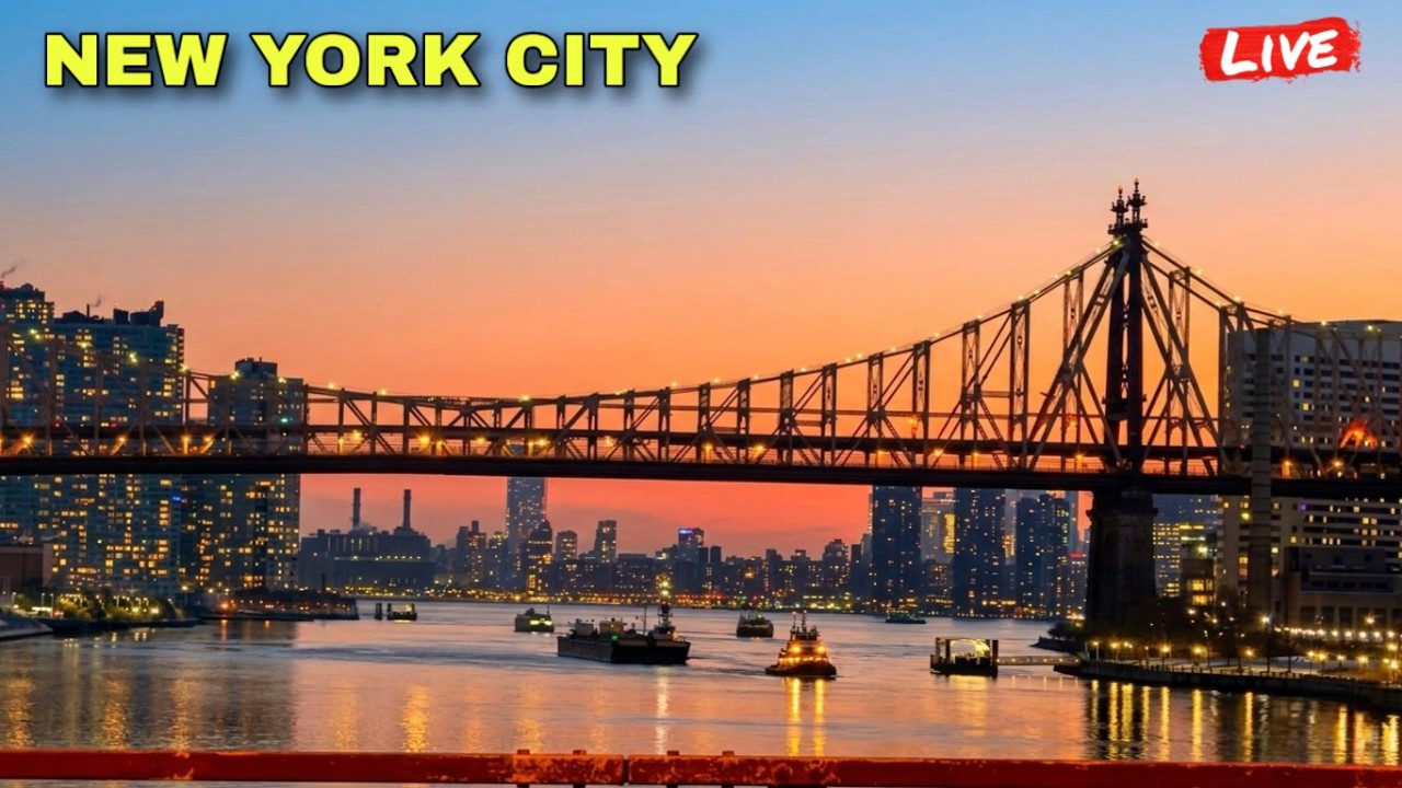IRL New York City Long Island City Queens To Midtown Manhattan Friday Evening (27th February 2026)