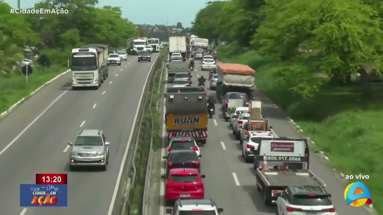 Cidade em Ação - Movimentação da BR no pós-carnaval