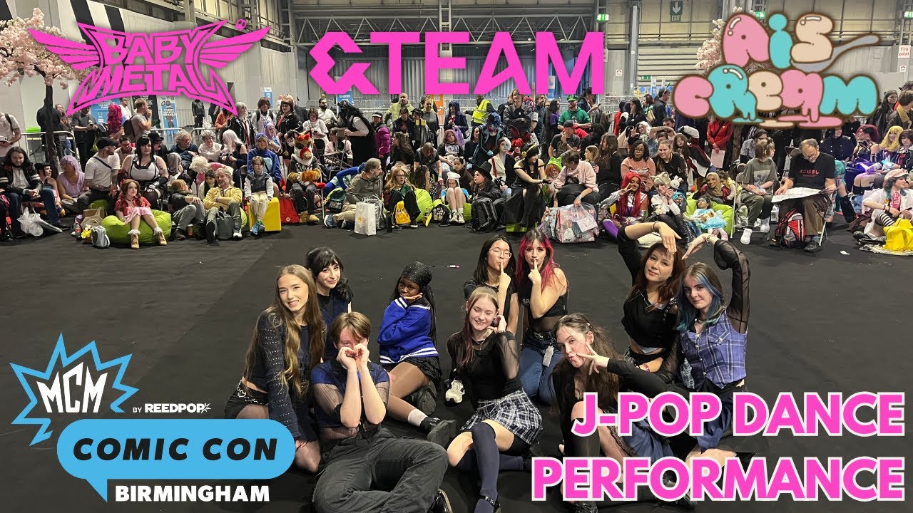 [JPOP IN PUBLIC 4K] MCM Comic Con Pop Asia Birmingham 2025 | BABYMETAL, AiScReam, &TEAM, YOASOBI