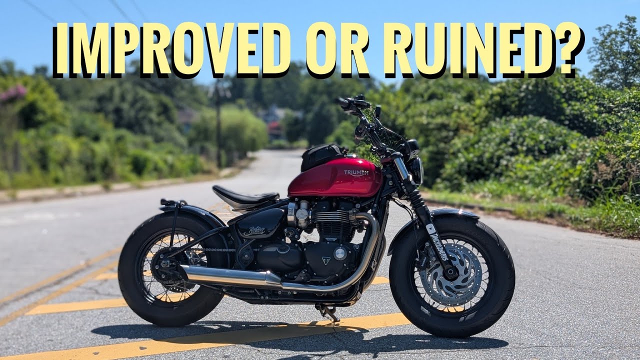 I’ve Owned Both Triumph Bobbers – Here’s My Honest Opinion