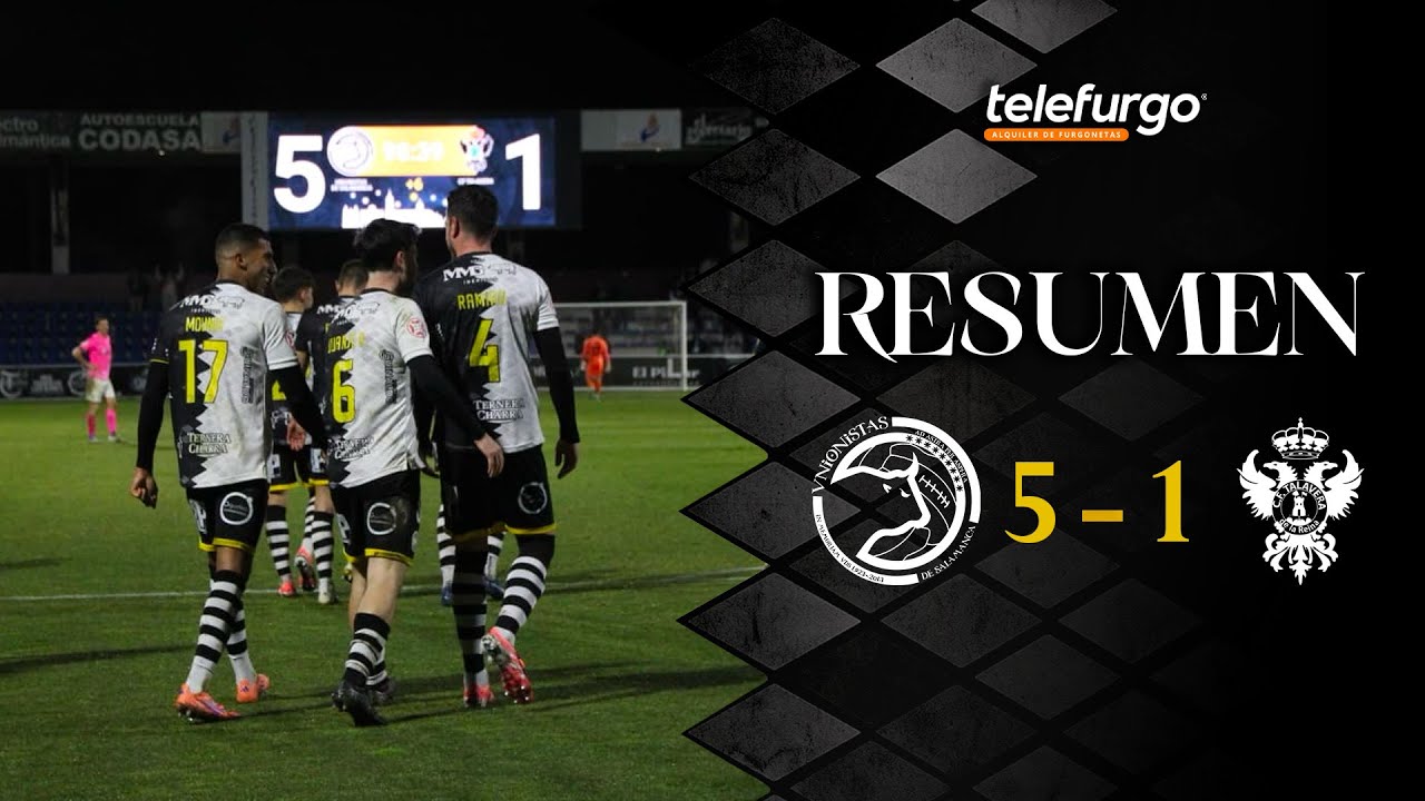 RESUMEN Unionistas de Salamanca CF 5-1 CF Talavera | Jornada 21 | 1ª FEDERACIÓN 2025/26