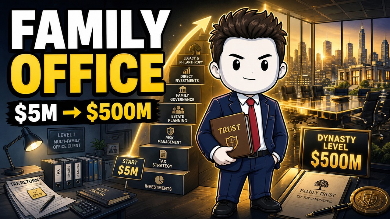 EVERY Level of a Family Office &mdash; Your First $5M to $500M Dynasty