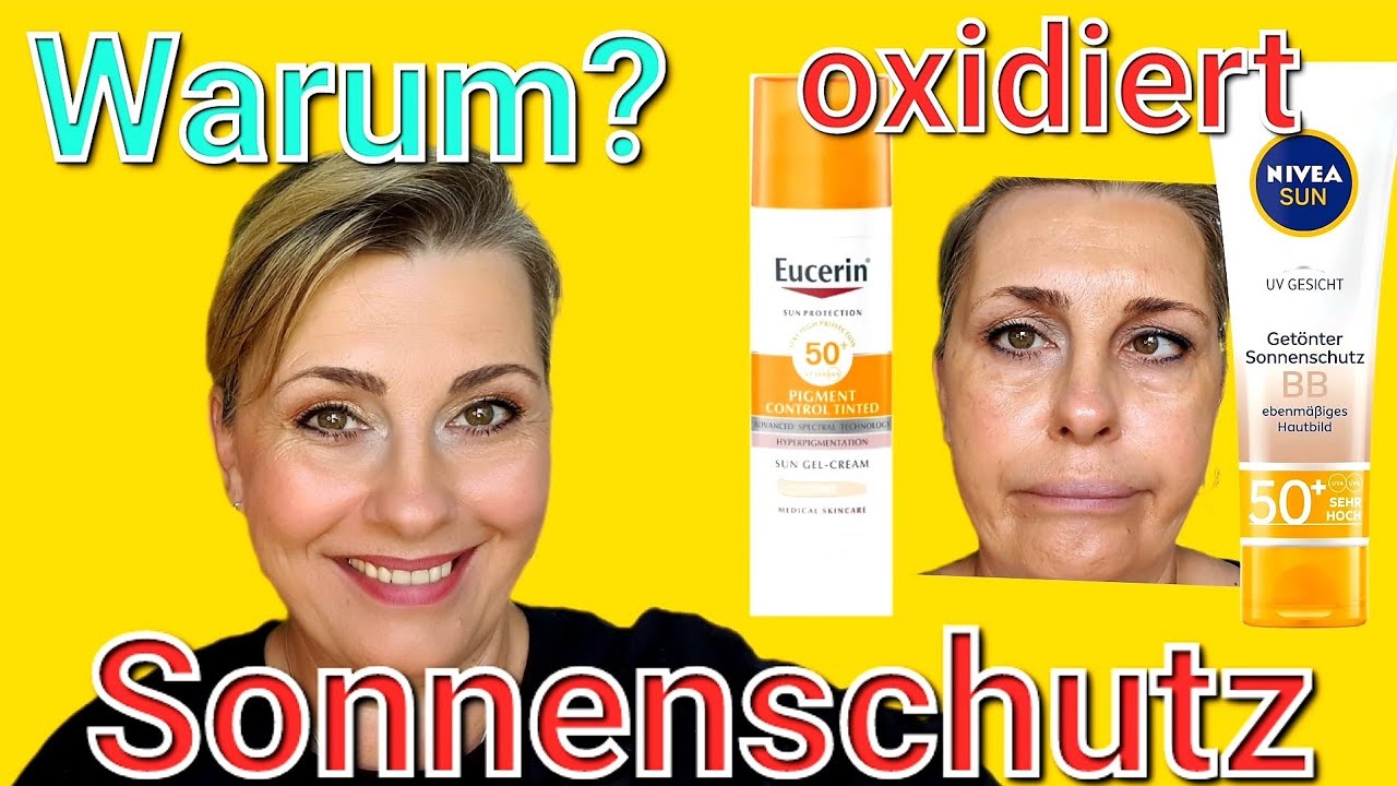 Warum getönter  Sonnenschutz fleckig und orange wird | Gründe und Lösung | Eucerin | Nivea