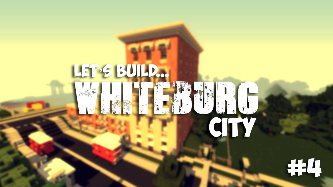 Minecraft Lets Build - Whiteburg City - Apartment building