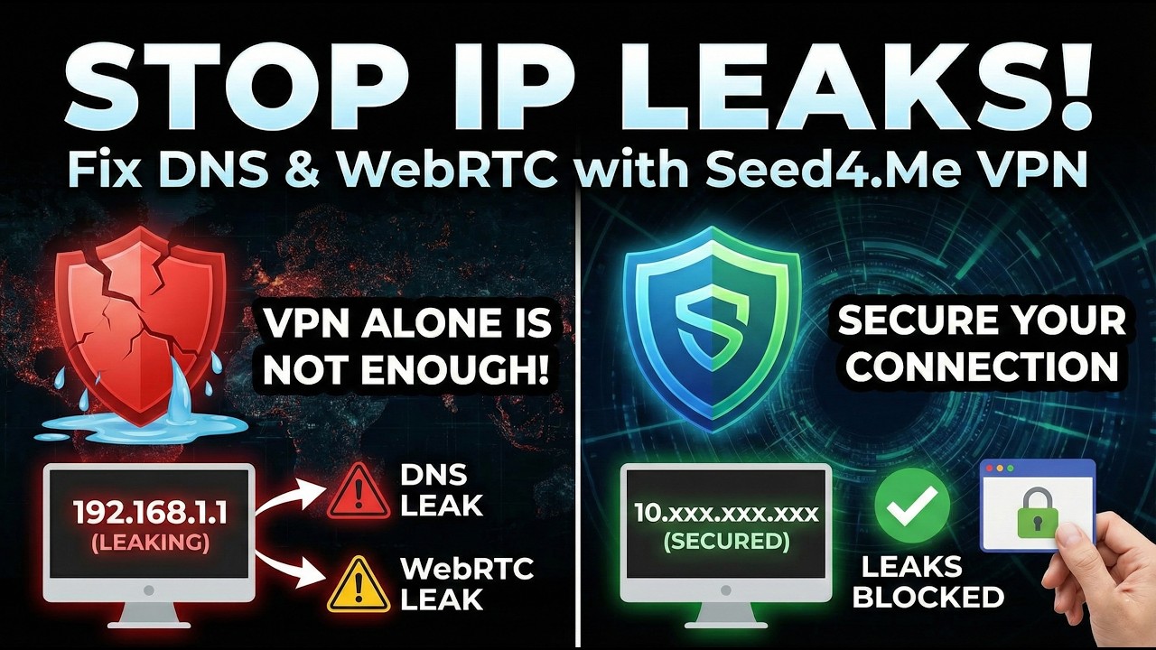 How to Prevent DNS Leaks, IPv6 Leaks, and WebRTC Leaks when using VPN