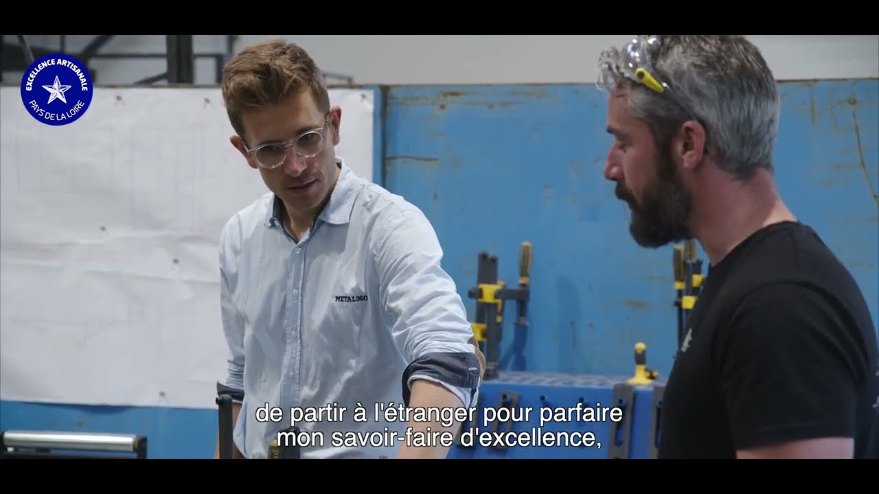 Trophée de l'Excellence Artisanale  2023 - Metal 360 - Tommy Bouchet