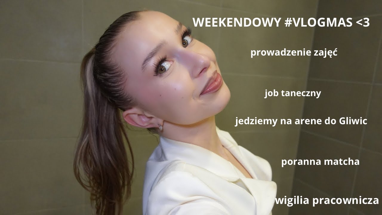 WEEKENDOWY #VLOGMAS 2025 | job taneczny, maseczka w trasie i warsztaty 🎄💝