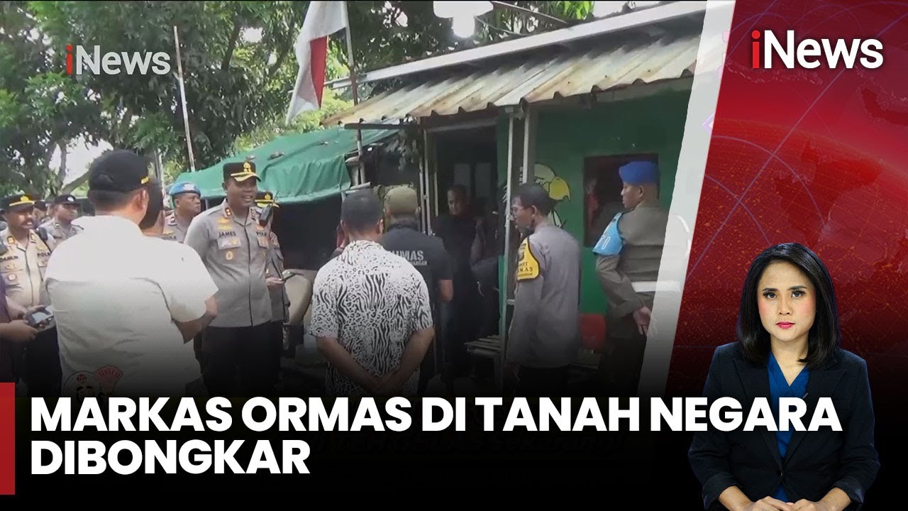 Markas Ormas di Lahan Negara di Pademangan Jakut Dibongkar | iNews Siang | 19/05