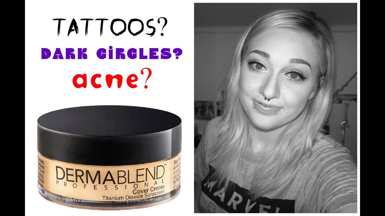 Review/Demo/Comparison: Dermablend Cover Creme
