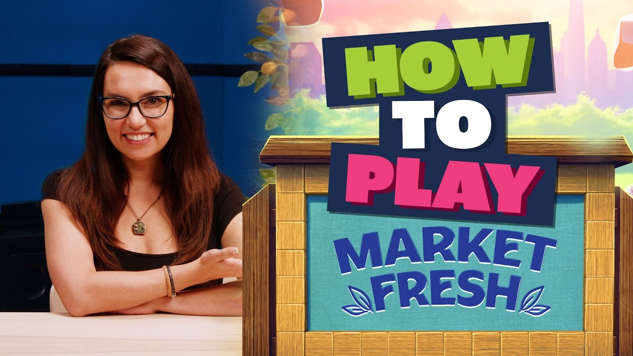 Как играть в Market Fresh | Игра «Складывание продуктов на фермерском рынке»! | Avalon Hill