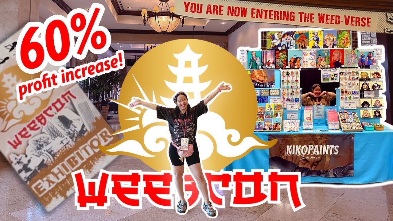 WEEBCON 2024 | So many anime merch | my second year vending