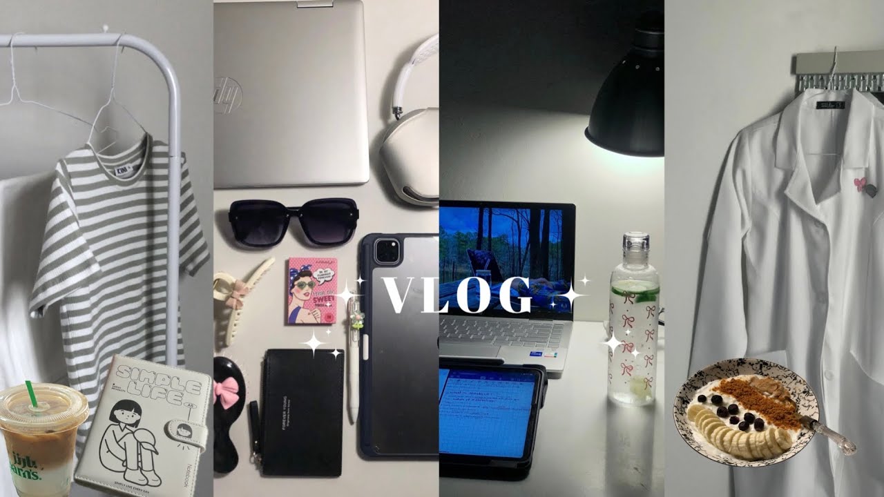 Vlog |يوميات طالبة جامعية. الاستيقاظ 6صباحًا.ايش أخذ معي بشنطة الجامعة.قهوة ومذاكرة𐙚⊹ ࣪