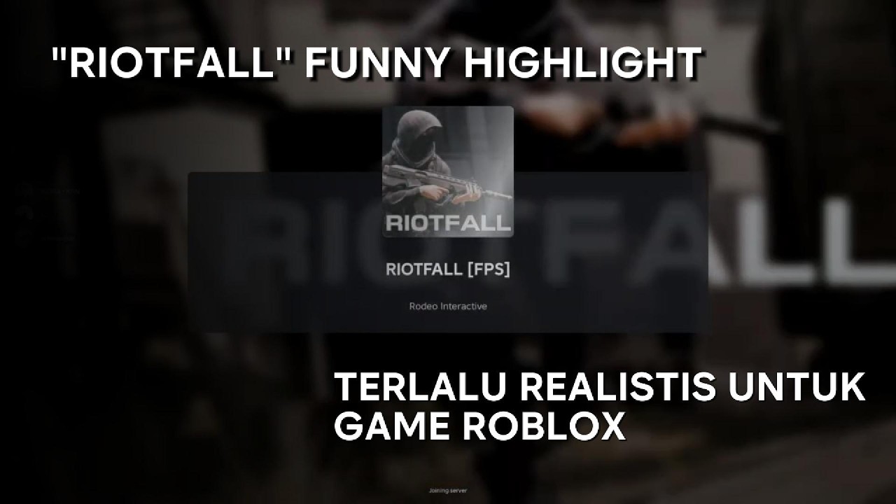 Review Riot Fall, Seru Banget Ga Nyangka Ini Game Roblox - Roblox Indonesia