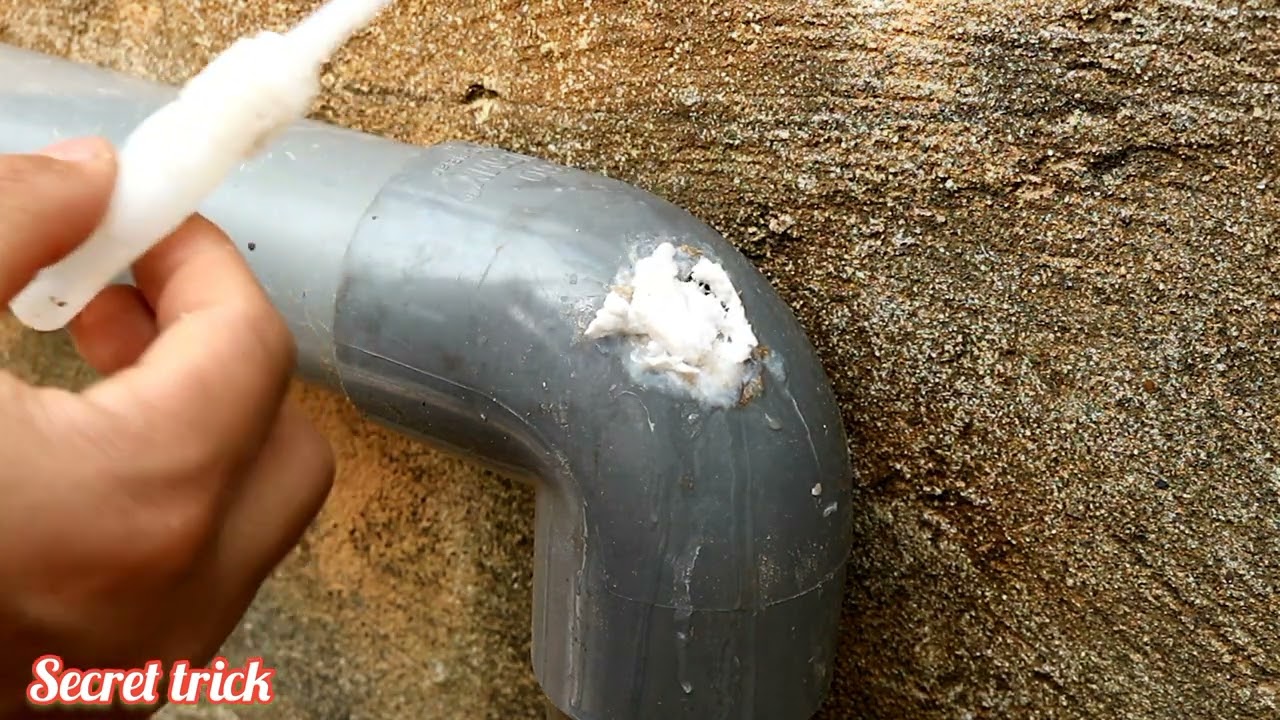 This Trick Few People Know! Tips To Change Pvc Pipe Corner Joints Without Water Lock