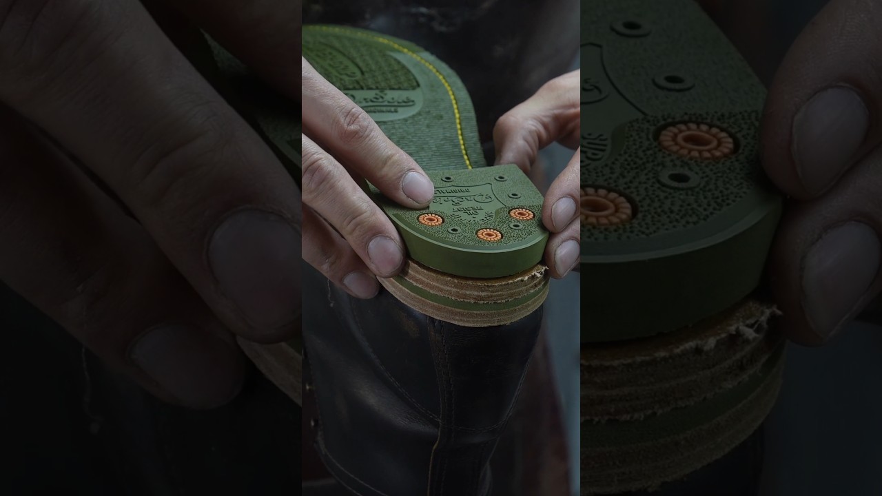 Cobbler transforms rare Red Wings with bold green soles &mdash; wait for the final reveal! 💚