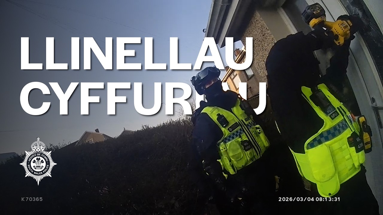 Wythnos Dwysáu Gwaith ar Linellau Cyffuriau