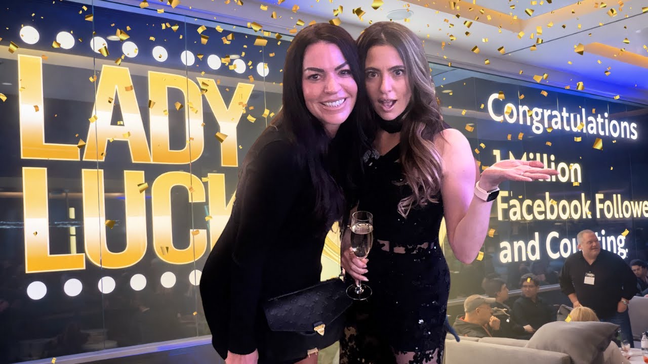 Celebrating Lady Luck HQ’s 1M Followers in Vegas