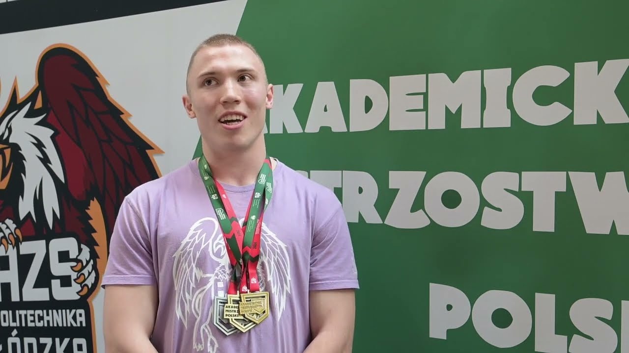 Bartosz Abratkiewicz podczas AMP w Aerobiku Sportowym 2024