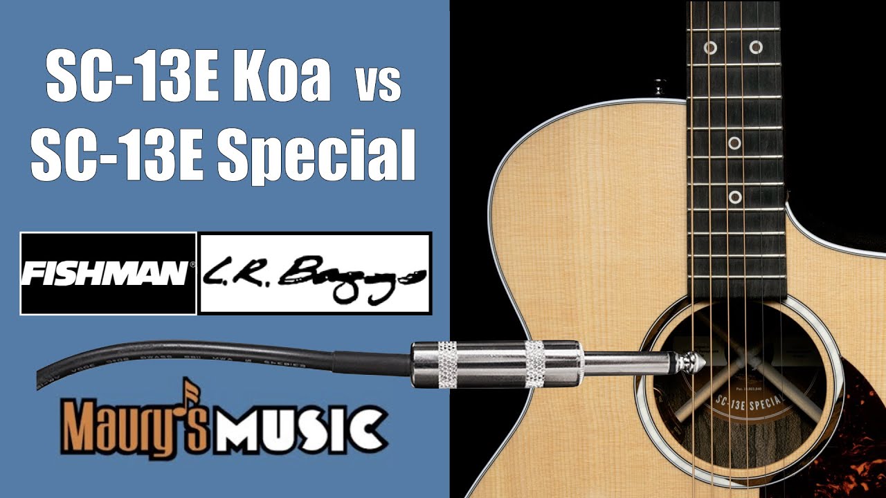 Martin Guitar SC-13E vs SC-13E Special - DIRECT RECORDING