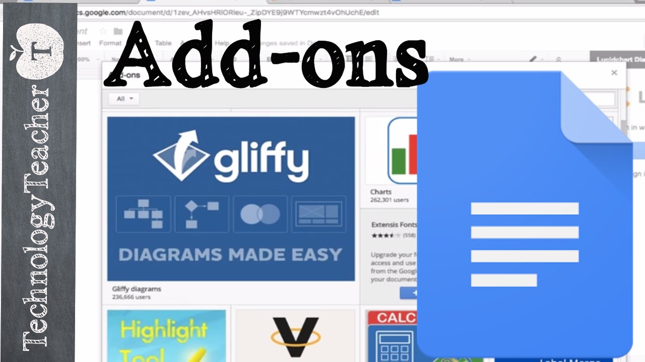 Google Docs Live - How to use Add-ons to speed up workflow