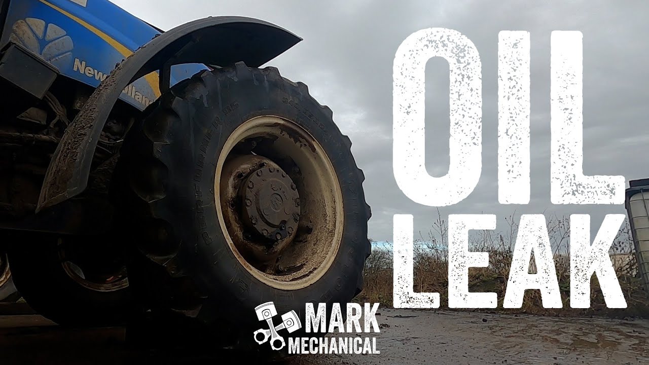 I Fixed an Oil Leak on this New Holland Farm Tractor