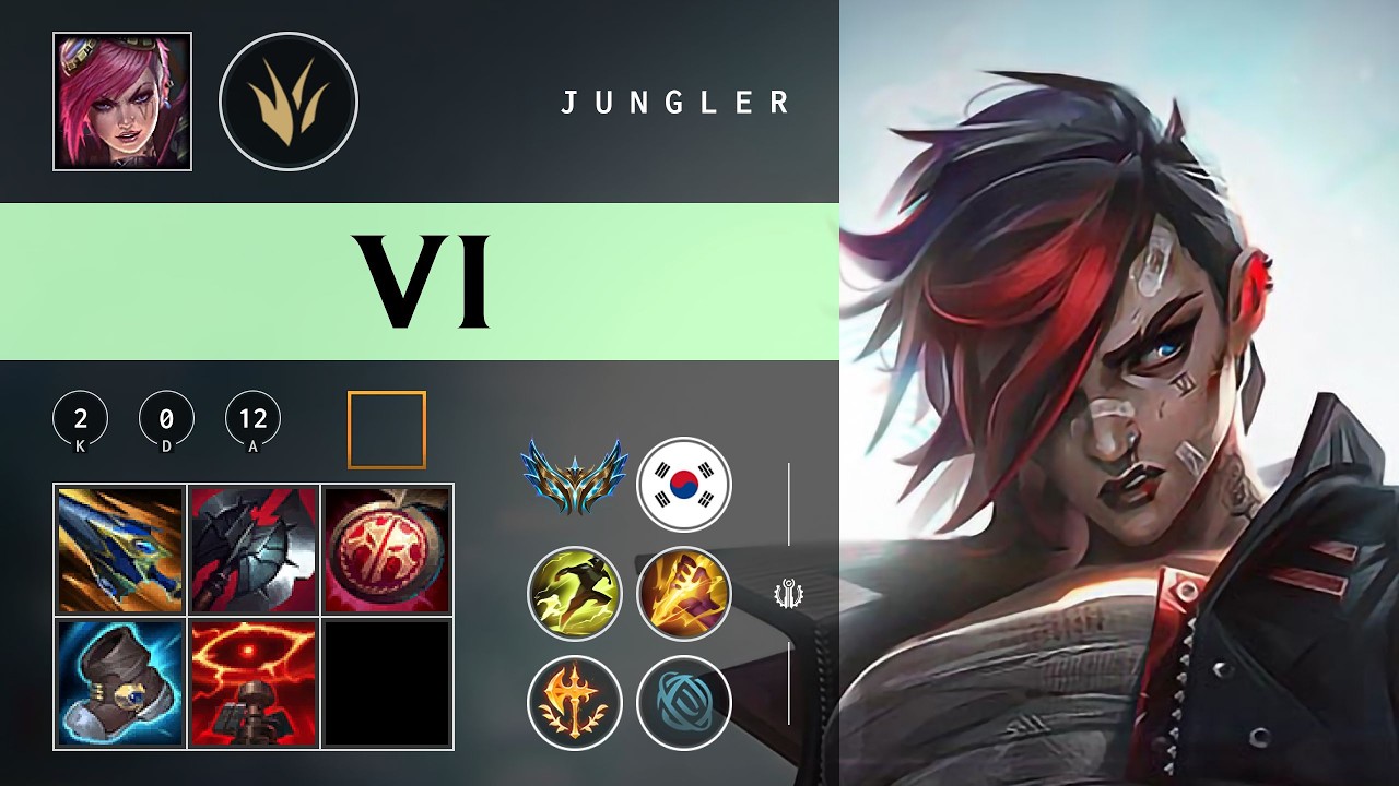 Vi Jungle vs Viego - KR Challenger Patch 26.03