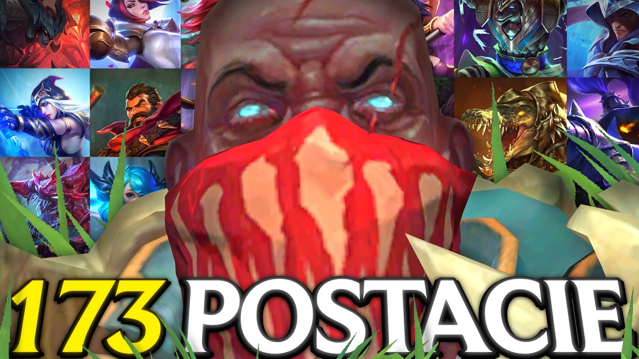 Zagrałem KAŻDĄ POSTACIĄ na ARENIE w League of Legends