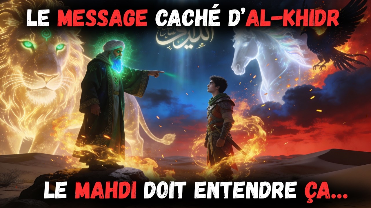 Un message très important d'Al-Khidr à Al-Mahdi : Ne gaspille pas ta vie à t'inquiéter, fais ceci.