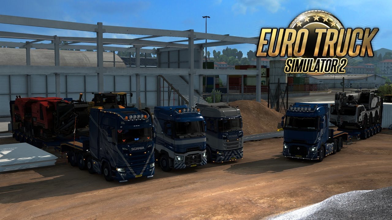 ZWARE LADINGEN VERVOEREN MET DIKKE TRUCKS + RITJE VTC!? - Euro Truck Simulator 2 Multiplayer {G29}