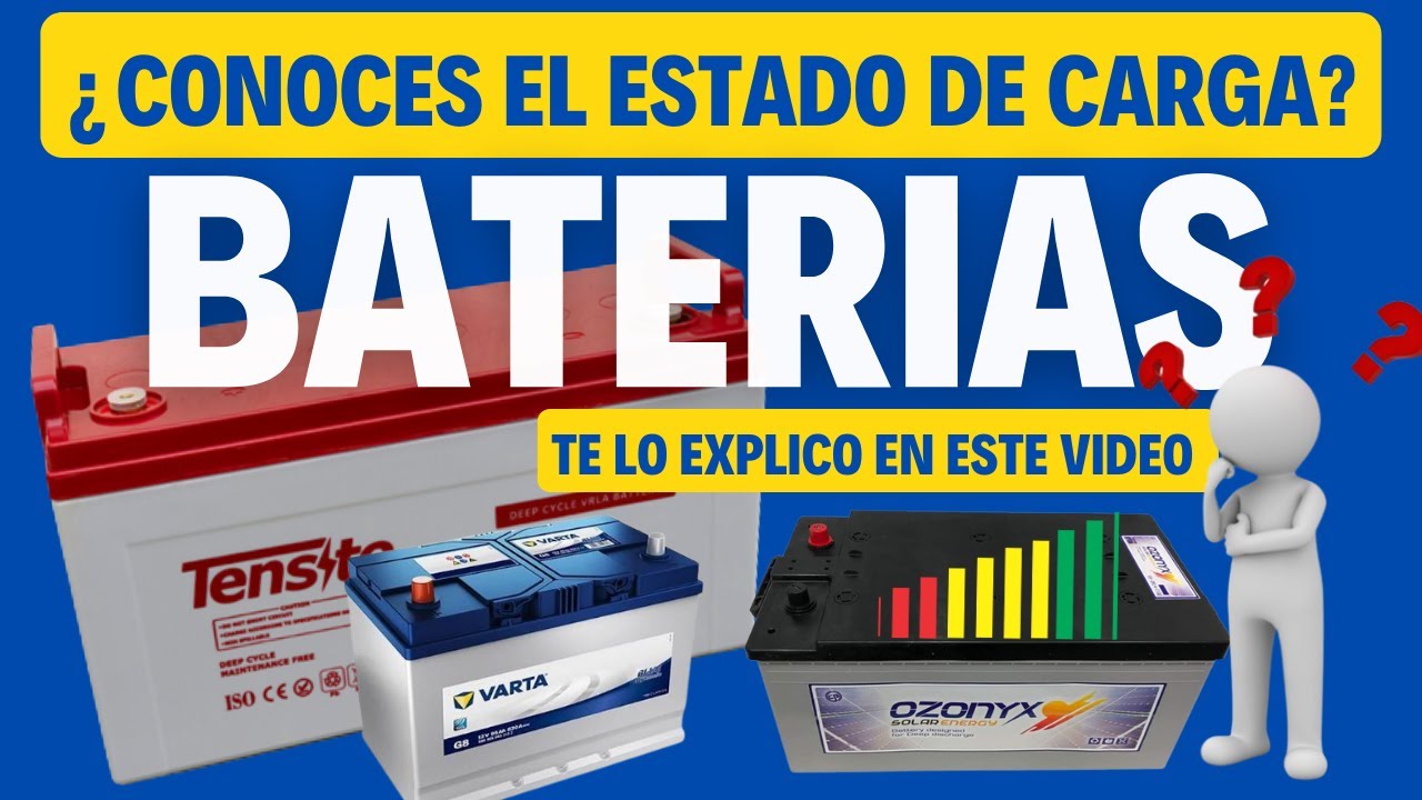 🔴⚡️⚡️🕵️ Estado de carga de nuestras baterias🕵️ ⚡️ ⚡️🔴