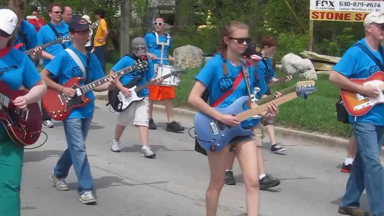Electric Guitar Marching Band