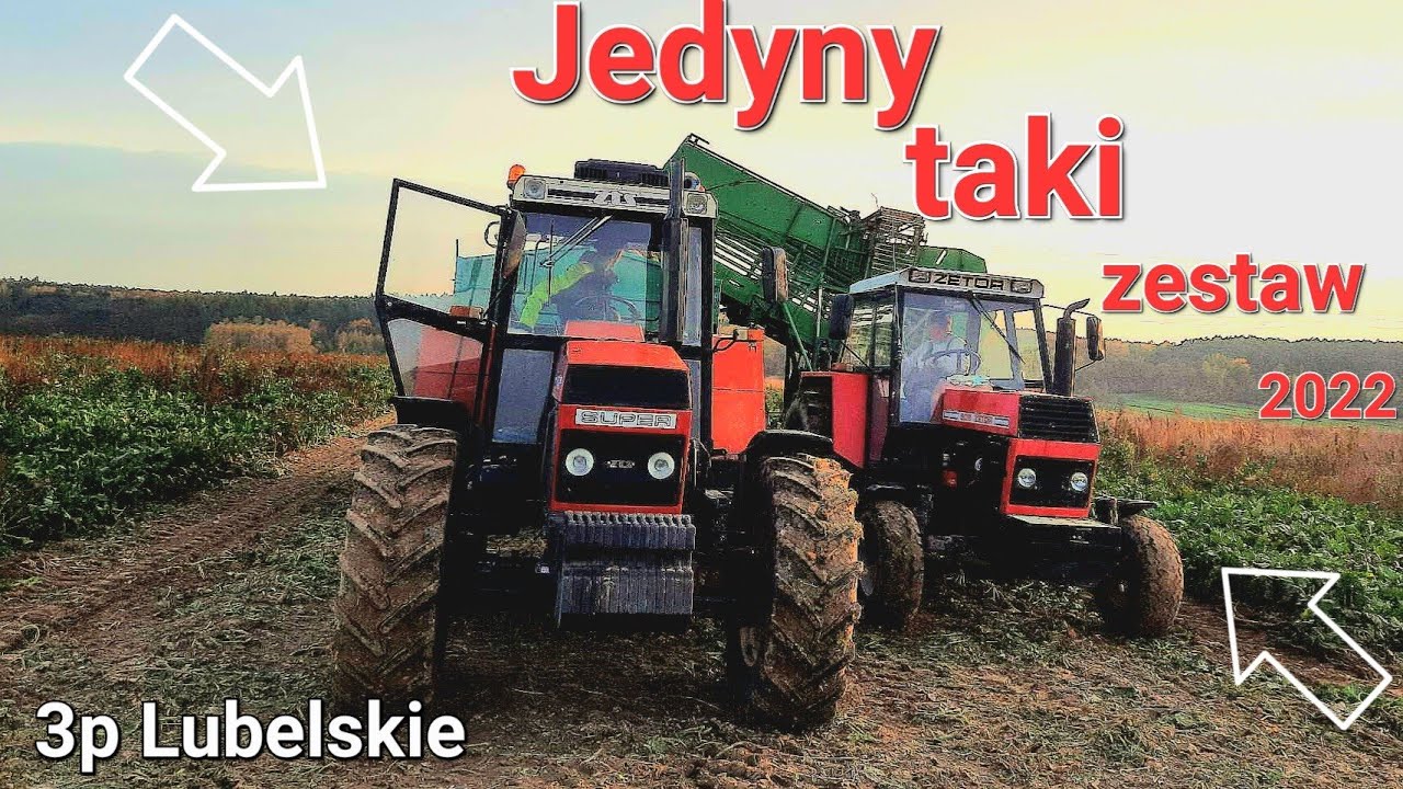 Jedyna taka kampania Buraczana 2022 !!☆ Zetor Crystal 8011 & Stoll v202 ☆ZTS 16245☆