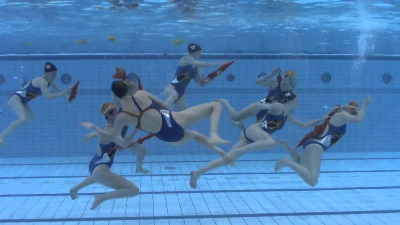 Highlights - Klompendans - ECC Synchro 2015 | Synchroonzwemmen