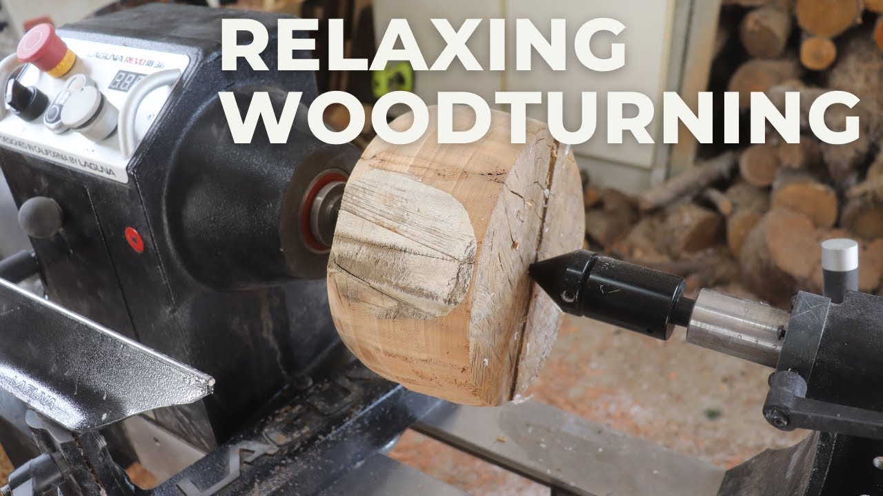 Relaxing Woodturning - A Leftover Bowl