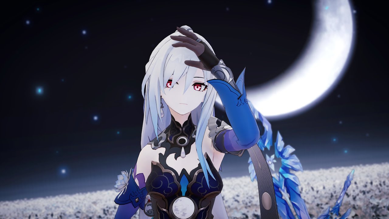 【MMD】『MoonWalker』鏡流 Jingliu【崩壞：星穹鐵道/Honkai: Star Rail/崩壊スターレイル】2160p 4K