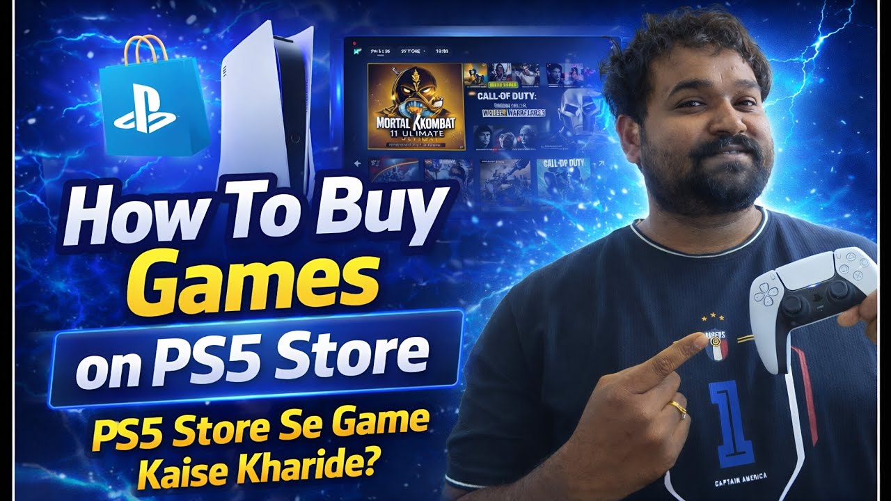 How To Buy Games on PS5 Online 🔥 | PS Store Se Game Purchase Live Demo