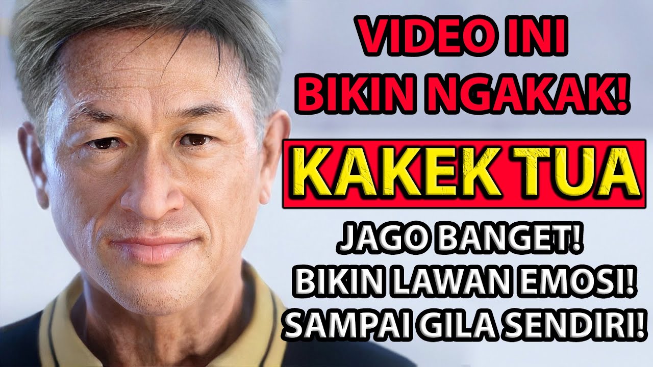 VIDEO PALING NGAKAK! KAKEK TUA MAIN SEPAK BOLA! SUMPAH JAGO BANGET! BIKIN LAWAN JADI GILA DAN EMOSI!